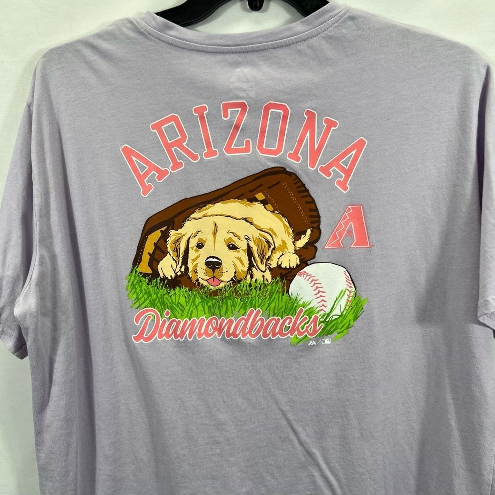 Womens Plus Size Majestic AZ Diamonback Short Sleeve Tee w/Pocket Graphic 0902